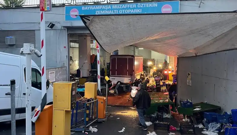 Biber Gazı Olayı: Pazar Yerinde Kaos Dolu Anlar!