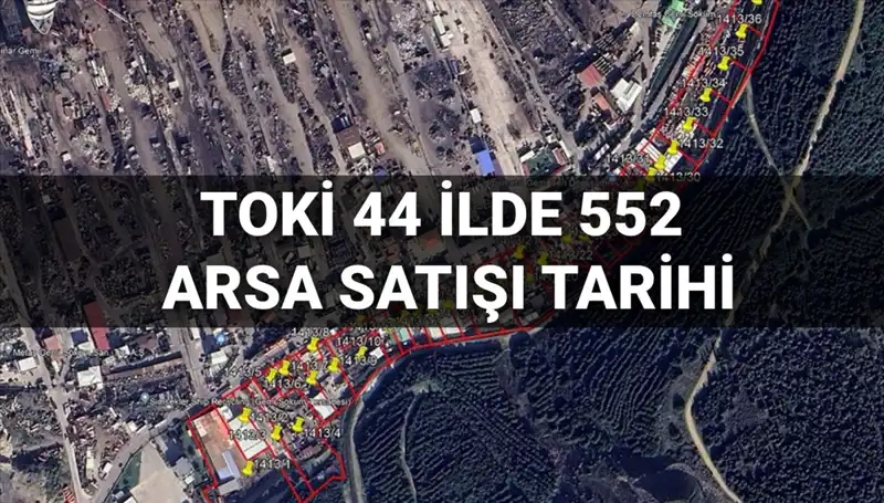 2025 Yılına Damga Vuran TOKİ Arsa Satışları: 44 İlde Fırsatlar