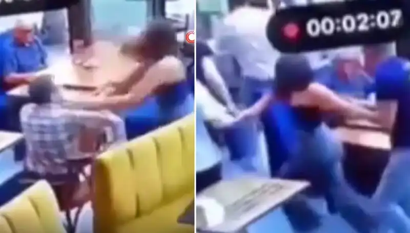 Restoran Çatışması: Müşteri Garsona Tokat Attı, Ardından Tekme Tokat Dayak Yedi