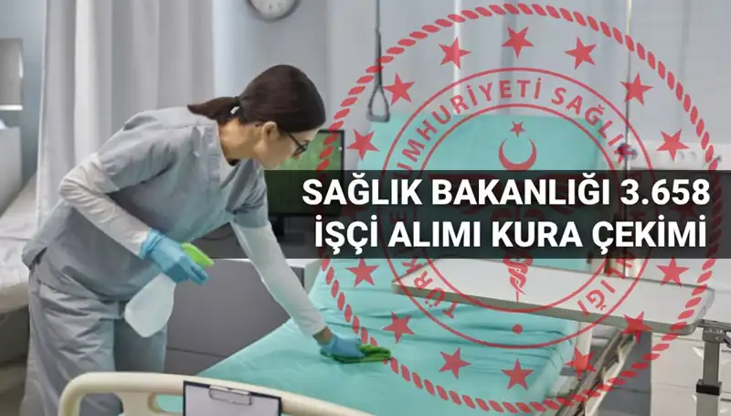 2025 Sağlık Bakanlığı Kura Tarihleri Açıklandı: 3.658 İşçi Alımı Süreci Başlıyor!