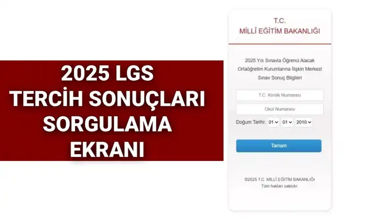2025 LGS Tercih Sonuçları Açıklandı! Öğrenciler Sıfırdan Bir Gelecek Kuruyor