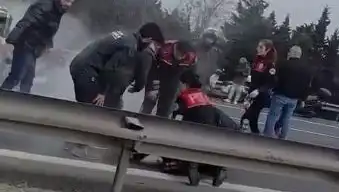 TEM Otoyolu'nda Zincirleme Kaza: Dört Polis Ve Beş Yaralı