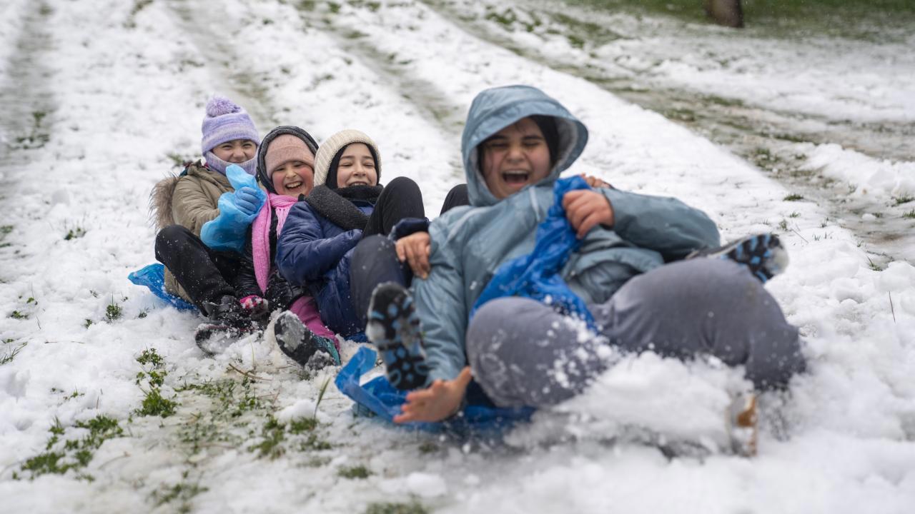 İstanbul'da Yoğun Kar, Okullar Tatil Edildi