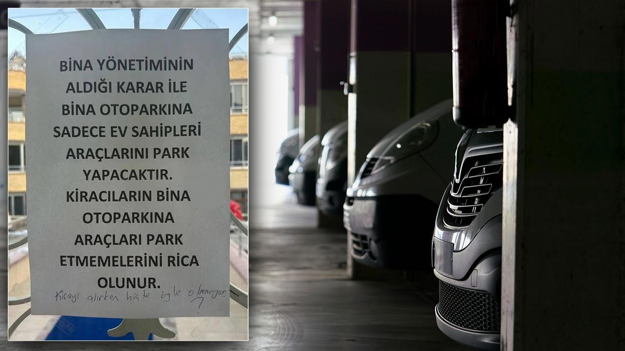 Site yönetimi, kiracının otopark hakkına 'karışamaz'